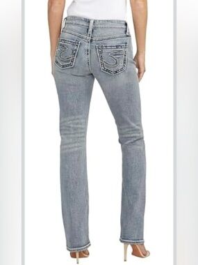 Silver Women’s Boot Cut Jeans - Relaxed Hip & Thigh